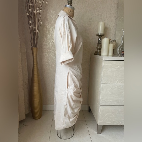 Beige H-4 dress size M/ 38 in an excellent condition - Picture 2 of 11